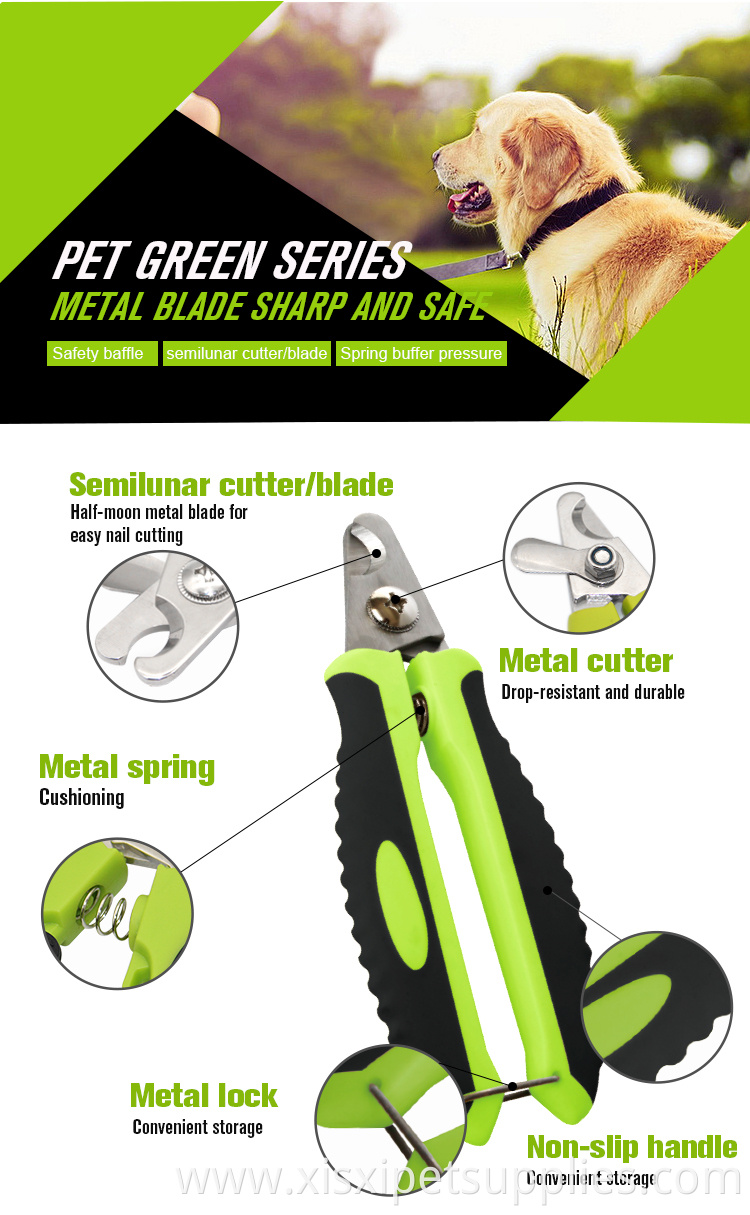 Factory Wholesale Custom LOGO LOW MOQ Pet Cat Dog Nail Clippers